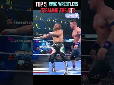 😨😱Ranking WWE Wrestlers Stealing the GTS  #wwe #wwefan #wrestlemania #wrestling