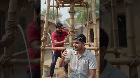 गाँव में बना दिया FUTURE MILK FACTORY 🥛🤯 | Desi Jugaad का सबसे बड़ा Experiment! #Shorts