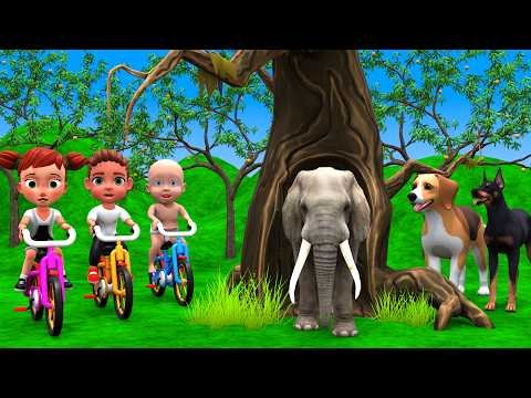 गुम हुआ नन्हा हाथी 🐘 | Chintu Chinki | pagal beta | desi comedy video | cs bisht vines | joke of