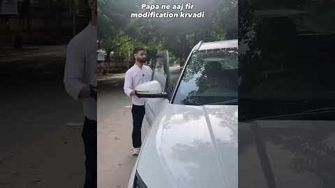 Papa Ne Fir Car Modification Karwa Di 😭😂 | Desi Dad Be Like #Shorts