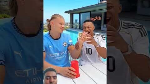 Haaland’s Cup Trick Fooled Mbappé… Twice#shorts#mbappe#haaland #memes #funny #india