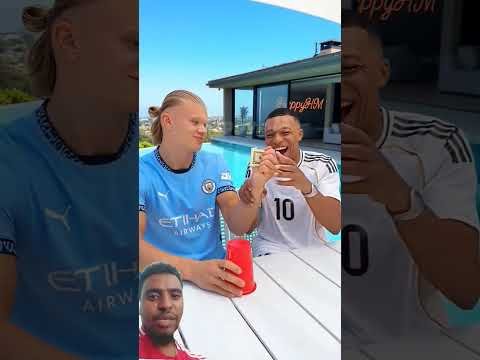 Haaland’s Cup Trick Fooled Mbappé… Twice#shorts#mbappe#haaland #memes #funny #india