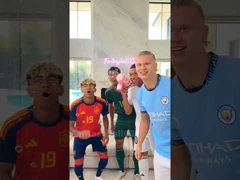 Haaland ATE the Bubble Wand?! Mbappé’s Secret Trick Exposed #shorts #football #mbappe #shorts#india