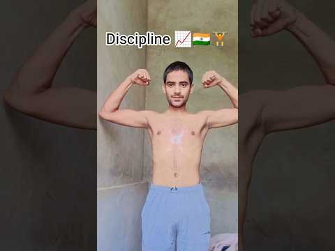discipline 📈🇮🇳🏋️ ##workout #desi #fitness #athlete #motivation #india