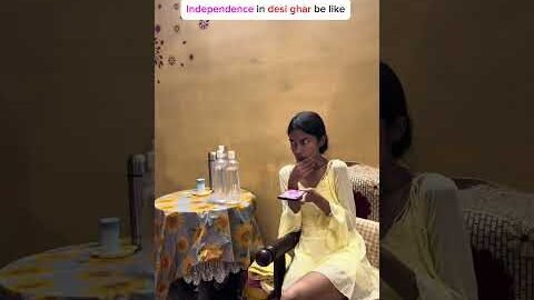 Independence in desi family #funnyvideo #viralshorts #independenceday #youtubeshorts #15august