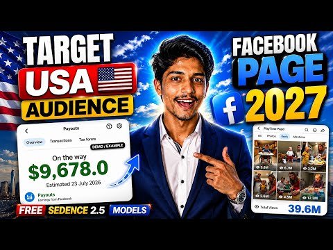 How to Get USA Audience on Facebook Page in 2026 🇺🇸 | USA Facebook Strategy