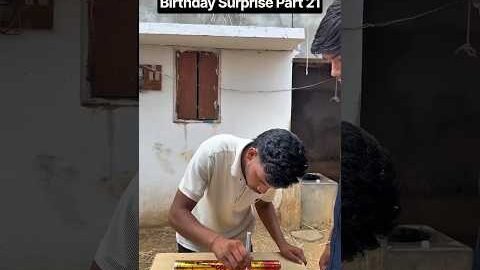 Birthday Surprise Part 21 Bhai Birthday 🎂 || #harshpushptode #kisan #bapukisanhai #desi #village