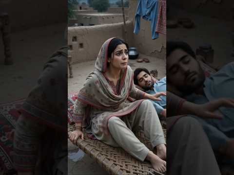 Rainy Night in a Desi Village 🌧️🏡 | Family Rushes Inside | Peaceful Village Life #shorts #fyp