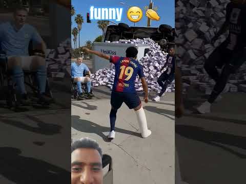 Yamal Found the amazing Teeth-Whitening Strips #football#haaland#parody #mbappe #neymar #spain#india