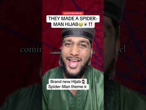 Spider man brand new hijab😭 #muslim #desi #islam #islamic #islamicquotes #islamicquote