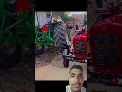 piche jagah nahi tha toh bhai ne lagaya desi dimag! 😂 🚜 | Massey vs John Deere #shorts