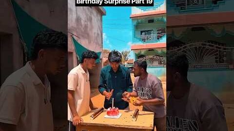 Birthday Surprise Part 19 Trending Birthday #harshpushptode #kishan #bapukisanhai #desi #village