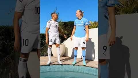 Mbappé Teaching Haaland Howto Dive#shorts#mbappe#haaland#funny#soccer#brasil#france#uzbekistan#india