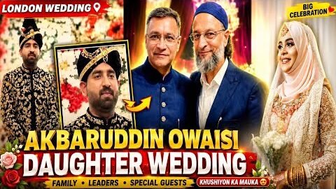 Akbaruddin Owaisi daughter wedding ceremony Viral video 😯😯 ll Akbaruddin Owaisi 🥹