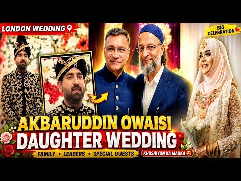 Akbaruddin Owaisi daughter wedding ceremony Viral video 😯😯 ll Akbaruddin Owaisi 🥹
