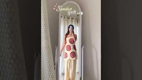 Sundar kurti set💌 #kurti #kurtiset #traditional #ethnicwear #sundar #desi #kurtidesign #fyp #feed