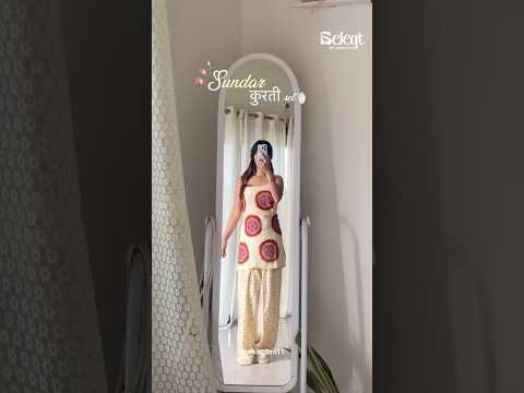 Sundar kurti set💌 #kurti #kurtiset #traditional #ethnicwear #sundar #desi #kurtidesign #fyp #feed