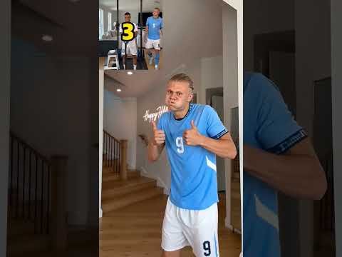 Haaland Turned Mbappé’s Gym Into a Powder Storm#shorts #haaland #mbappe#funny#shorts#indonesia#india