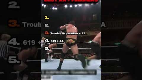 Ranking John Cena BEST AA & Finishers Combo