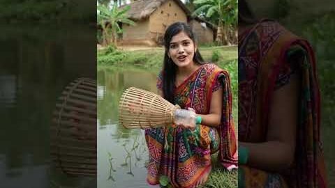 Machhli pakadne ka desi jugaad #shortsfeed #viralvideo #trending #desi #viral #shorts #trend #short