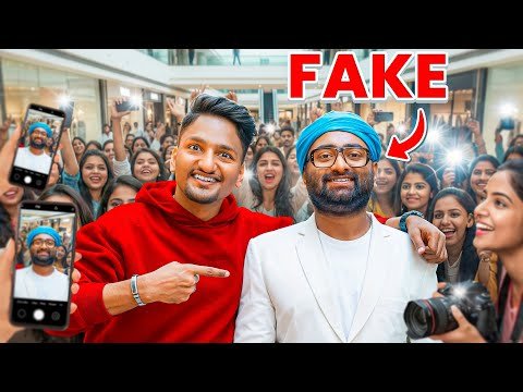 Fake Arijit Singh Prank *MALL SHUTDOWN*