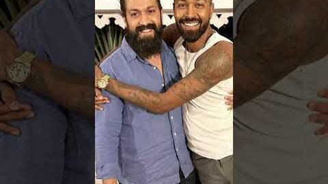 Rocking Star Yash With Indian Cricketer’s 🔥🏏🎬 #shorts #viral #kannada #sandalwood #yash #rockybhai