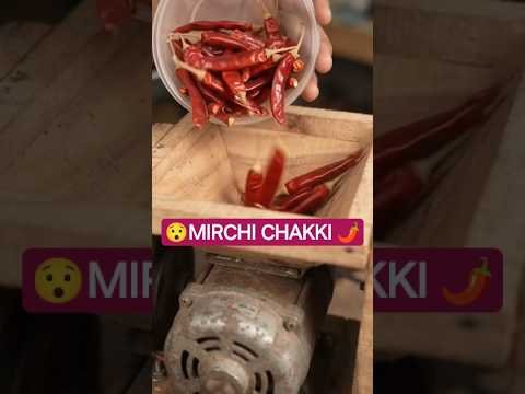 Purane Mixer Se Banayi Ghar Ki Mirchi Chakki 😱🌶️ | Desi Jugaad #shorts