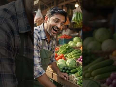 Baby Ne Sabzi Wale Ko Diya Funny Jawab 😂🥦 | Desi Comedy