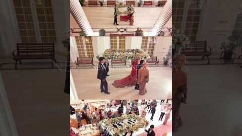 Akbaruddin Owaisi daughter wedding ll Fatima Owaisi grand entry #shorts #videos