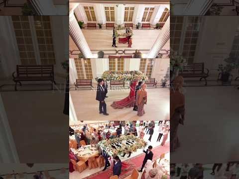 Akbaruddin Owaisi daughter wedding ll Fatima Owaisi grand entry #shorts #videos