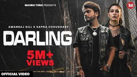 Darling (Official Video) Amanraj Gill feat. Sapna Chaudhary | Komal Chaudhary | New Haryanvi Song