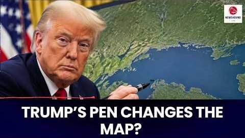 Trump’s Pen Changes the Map? President Unveils ‘Lake America’ Name in Viral Video