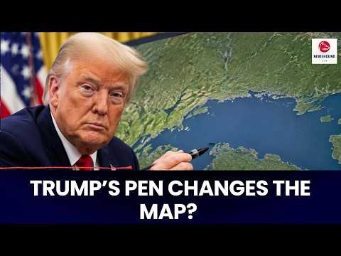 Trump’s Pen Changes the Map? President Unveils ‘Lake America’ Name in Viral Video