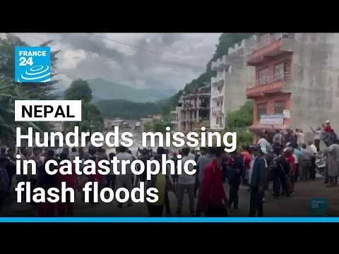 Hundreds missing in Nepal catastrophic flash floods • FRANCE 24 English