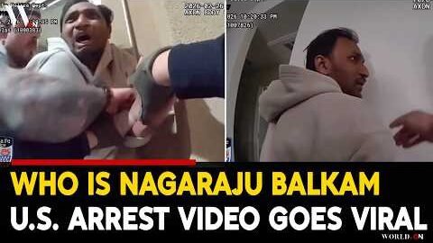 Who Is Nagaraju Balkam? US Arrest Video Goes Viral | Indian In The U.S.