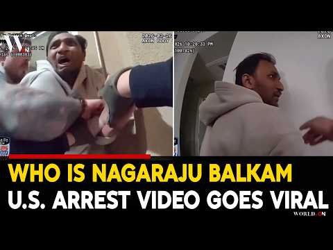 Who Is Nagaraju Balkam? US Arrest Video Goes Viral | Indian In The U.S.