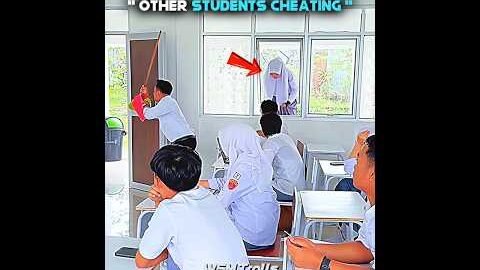 Other Students Cheating  vs The Last One 🤯#shorts #cheating