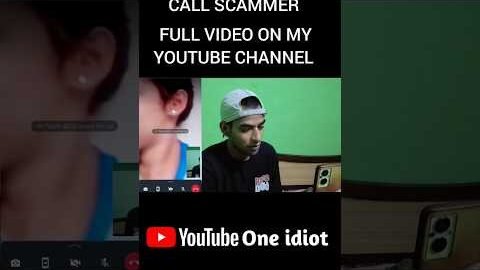 WhatsApp video Call Scammer #scammer  #viral #video #scam