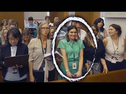 Who Is The Woman Smirking At The Lindsay Clancy Trial?
