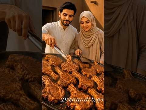 Fatima Ne Banayi Desi Mutton chops | Village style cooking ASMR | Ali & Fatima