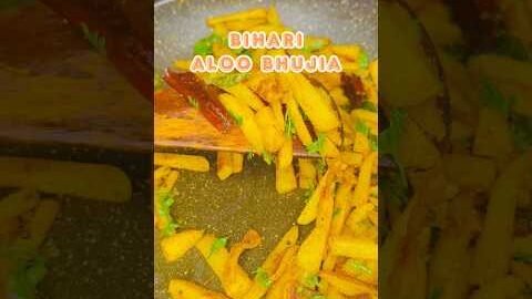 Bihari Aloo (Potato) Bhujia #bihar #shorts #recipe #snacks #food