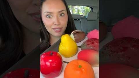 TRYING VIRAL FRUIT PASTRIES FOR THE FIRST TIME 😯 #shorts