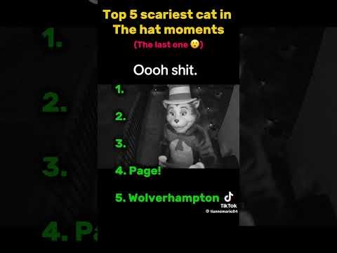 Top 5 scariest cat in the hat moments #catinthehat #scary #top5moments