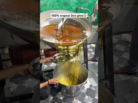 Desi ghee making process😍 #shortvideo