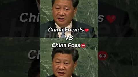 Countries hate CHINA😡VS Countries love CHINA❤️