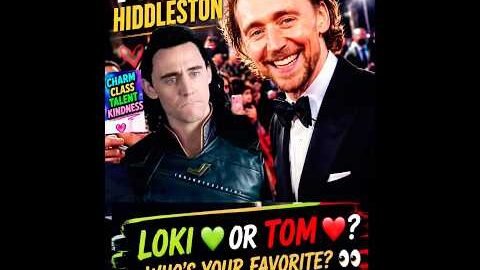 LOKI OR TOM HIDDLESTON⁉️💘🥰WHO’S YOUR FAVORITE⁉️#tom #loki #tomhiddleston #shorts #usa #uk #foryou