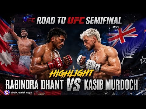 RABINDRA DHANT🇳🇵 Vs 🇳🇿KASIB MURDOCH-Road To UFC Semifinale 2026||HIGHLIGHTS||