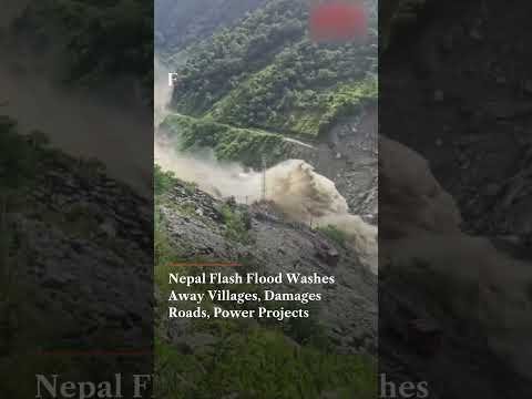 Nepal Flash Flood Washes Away Villages, Damages Roads, Power Projects | N18G
