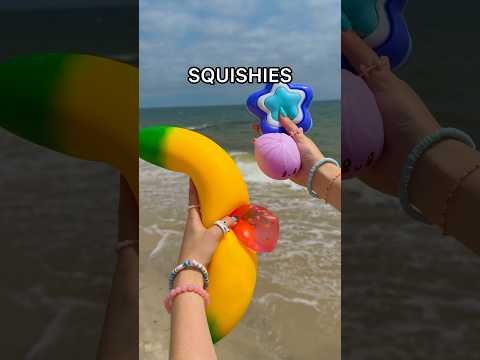 The BEST & WORST Squishies to Bring to the Beach! 🏖🌊