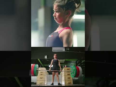 Arshia from Haryana, aged 9, featured on #OMGS10, has gone viral for lifting 75 kgs – 3x her weight!